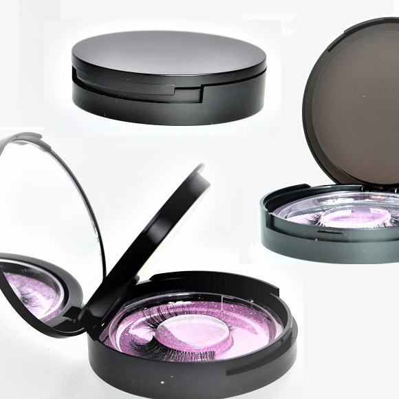 Lash extensions mirrored compact