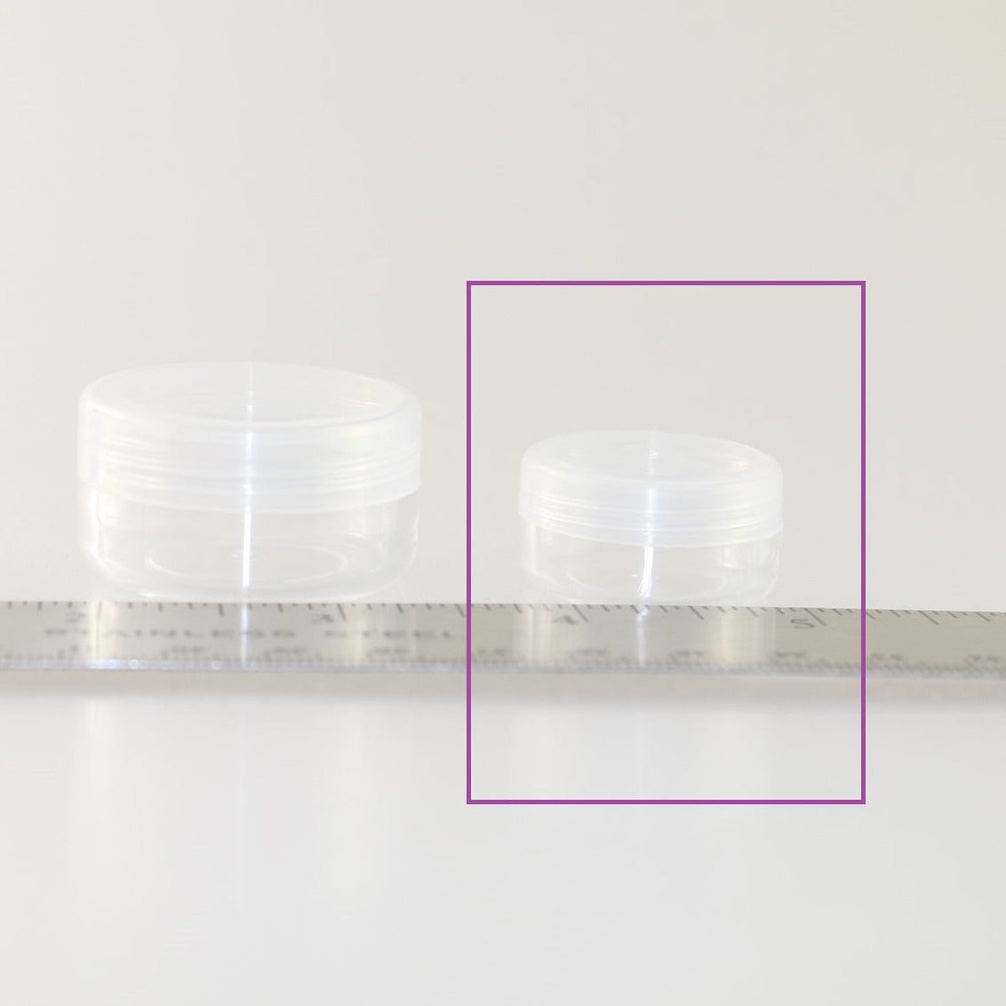 Clear Convenience Container